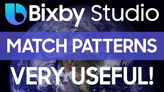 Bixby Studio Tutorial - Match Patterns