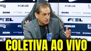 AO VIVO COLETIVA PEGOU FOGO APÓS VITORIA CORINTHIANS X CUIABA CAMPEONATO BRASILEIRO