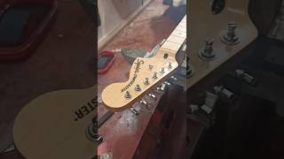 Squier stratocaster guitar body repair