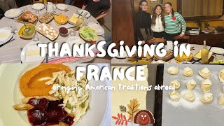 celebrating Thanksgiving in France! 🇺🇸 → 🇫🇷bringing American traditions abroad