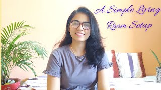 Living room Setup|Floor Seating | Rental & Budget Friendly Home Decor| बिना सोफा सजाएं लिविंग रूम |