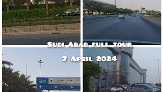 Riyadh, Saudi Arabia - Driving Tour 4K/فيديو رائع يستعرض رحلتنا الممتعة عبر الطريق في الرياض!