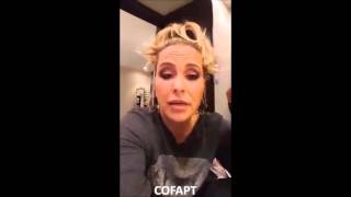 Anastacia - On Periscope live from London, UK 14112015