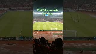 Permainan satu dua antar pemain di era asuhan shin Tae Yong timnas #shortvideo #shintaeyong #timnas