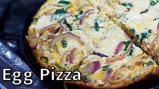 Stop Buying Pizza! Try This 10 mins Egg Pizza Recipe Without Oven.