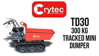 Crytec TD30 Tracked Mini Dumper