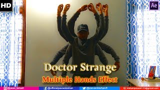 Doctor Strange Multiple Hands Effect | 3D SOUND | VFX | After Effects | Pavan Kishan