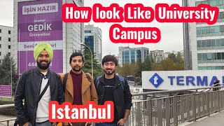 University in Istanbul 🇹🇷 Istanbul Gedik University #university #college #istambul #india