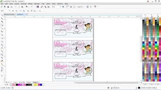 TUTORIAL : Desain Undangan Pernikahan Sampai Siap Cetak CorelDRAW X7 Part: 2