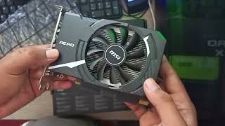 MSI AERO ITX GT1030 Unboxing VGA GT1030 2gb MSI