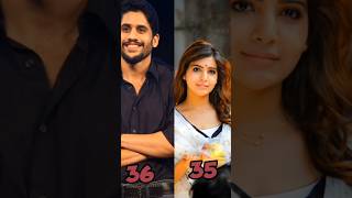 10 South Actor Wife Ki Age #southactresses #ytshorts #tollywood #viral #celebrity #samantha #shorts