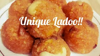 Unique Ladoo!! | No besan/ No Boondi Motichoor Ladoo recipe /मोतीचूर लड्डू बिना बूँदी और बेसन के ।