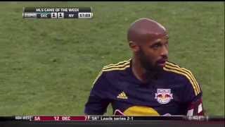 Thierry Henry vs Sporting Kansas City 2014 Away