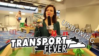 Transport Fever | 5 ciekawostek o POCIĄGACH i unboxing