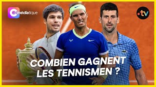 Sponsors, trophées... : combien gagnent les stars du tennis ? - CMédiatique