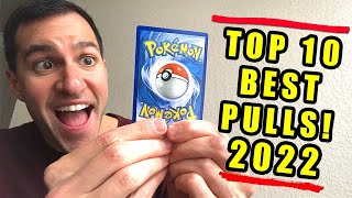 *IT'S HERE!* My Top 10 BEST Pokemon Cards Pulls (2022)