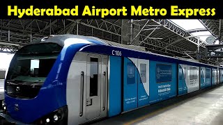 #Hyderabad Airport Express #metro|route| stations|Hyderabad infra development|Property Tiger