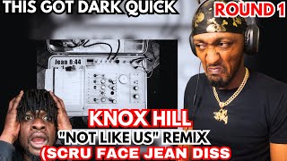 THIS GOT SUPER DARK | KNOX HILL - KENDRICK LAMAR "NOT LIKE US" REMIX (SCRU FACE JEAN DISS) REACTION