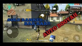 SOLO RANKED BAR BAR RANK Diamond-, Garena free fire indonesia