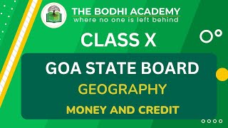 CLASS 10TH || GEOGRAPHY || CHAPTER 3 || ECONOMICS || MONEY AND CREDIT