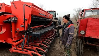 Посевная гороха завершена! Зачищаемся, и плавно переходим на лен!