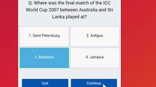 Where was the final match of ICC world cup 2007 between Australia and Sri Lanka played at ?