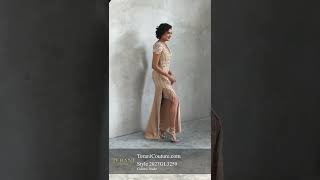 Beaded Cap Sleeve Pageant Gown | Terani Couture | 2027GL3259