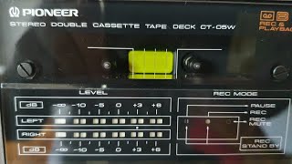 Pioneer Modelo CT- 05W Double Deck - Teste