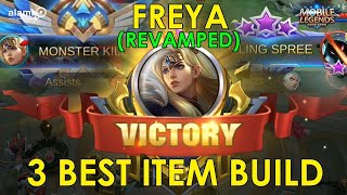 BEST BUILD FOR FREYA 2022 / REVAMPED FREYA /JUNGLER FREYA / FREYA GAMEPLAY