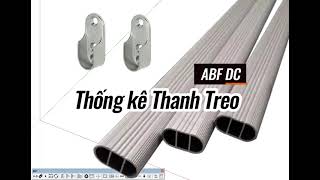 [ABF DC] Thống kê số lượng Bas và chiều dài thanh nhôm treo Quần Áo