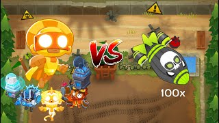 God Boosted Sun Avatar vs 100 ZOMG’s BTD6