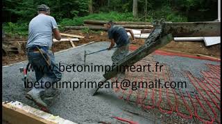 Beton Imprime  Beauchamp   www.betonimprimeart.fr, betonimprimeart@gmail.com