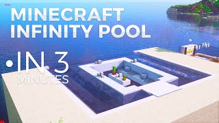 3 Minute Minecraft Infinity Pool Tutorial