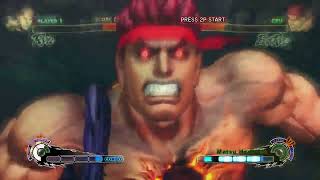 Ultra Street Fighter IV- Secret Boss Fight vs Evil Ryu‼️