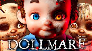 DOLLMARE [ALL Endings, Notes, & Secrets] - Full Game Walkthrough - No Commentary