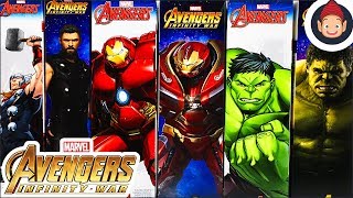 Avengers: Infinity War Titan Hero Series Power FX Port Hulkbuster Thor and Hulk Toys Unboxing