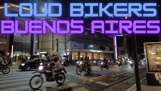 Loud Bikers in Palermo, Buenos Aires - #BAWalkSeries