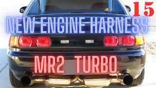 Mr2 Turbo SW20 - Assembling the New Engine Harness - Episode 15