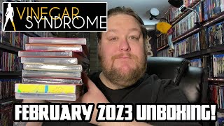 Vinegar Syndrome February 2023 Unboxing!