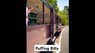 Melbourne Tourist Attraction Train Puffing Billy #puffingbilly #oldtrain #touristplace