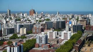 Montevideo desde la Torre de Antel (4K)