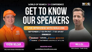 WOSCon2024 Live Interview Series with Speakers: Niels Zee