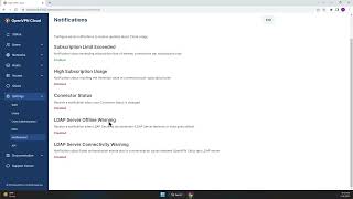 OpenVPN Cloud: LDAP Connectivity Alerts