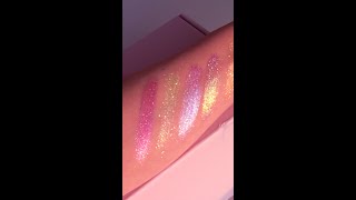 Unboxing the most beautiful multi-chrome eyeshadows ❤️