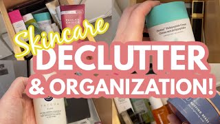 SKINCARE DECLUTTER AND ORGANIZATION | MAY GIVEAWAY OPEN