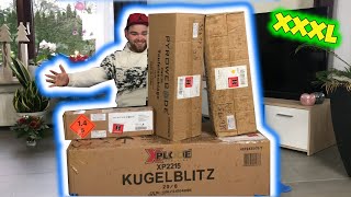 FETTES 600€ PYROWEB 😍 SILVESTER FEUERWERK UNBOXING 😱 2019 / 2020 | #ProfessorPyro