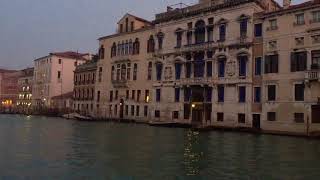 Twilight on the Grand Canal, Venice, Italy