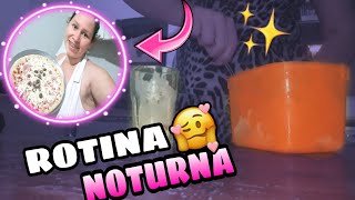 ROTINA DA NOITE EM FAMÍLIA | FIZ PIZZA SIMPLES 😋 | DONA DE CASA DE FOLGA | POR-Thaynara Madeira