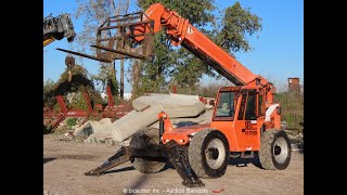 2013 Skytrak 10054 10,000 lbs Telescopic Reach Forklift Telehandler - bidadoo