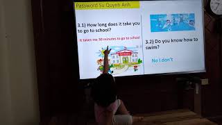 How long does it take you to go to school? | password Su Quynh Anh